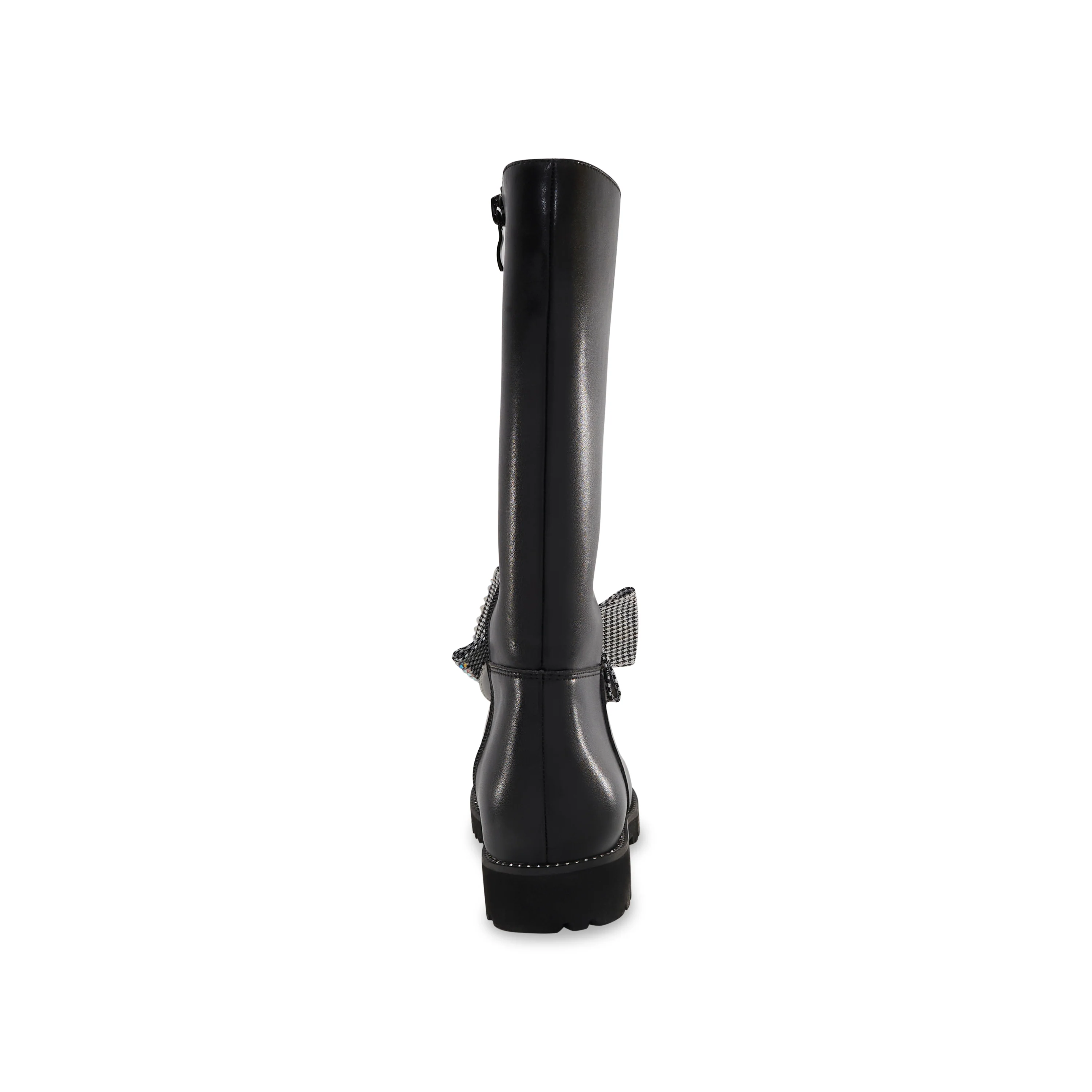 Kensington High Leg Bow Boot - Big Kid Black - Image 3