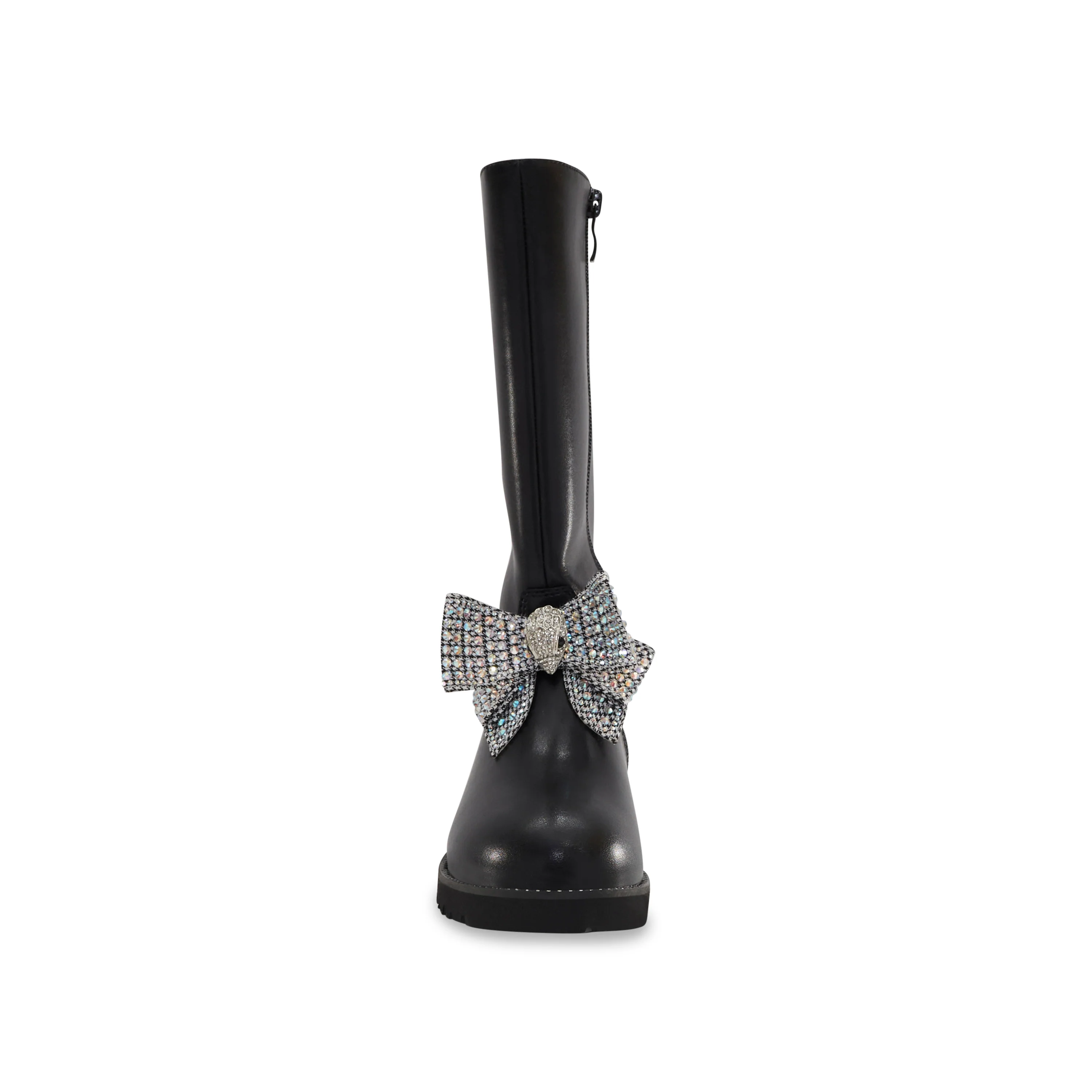 Kensington High Leg Bow Boot - Big Kid Black - Image 4