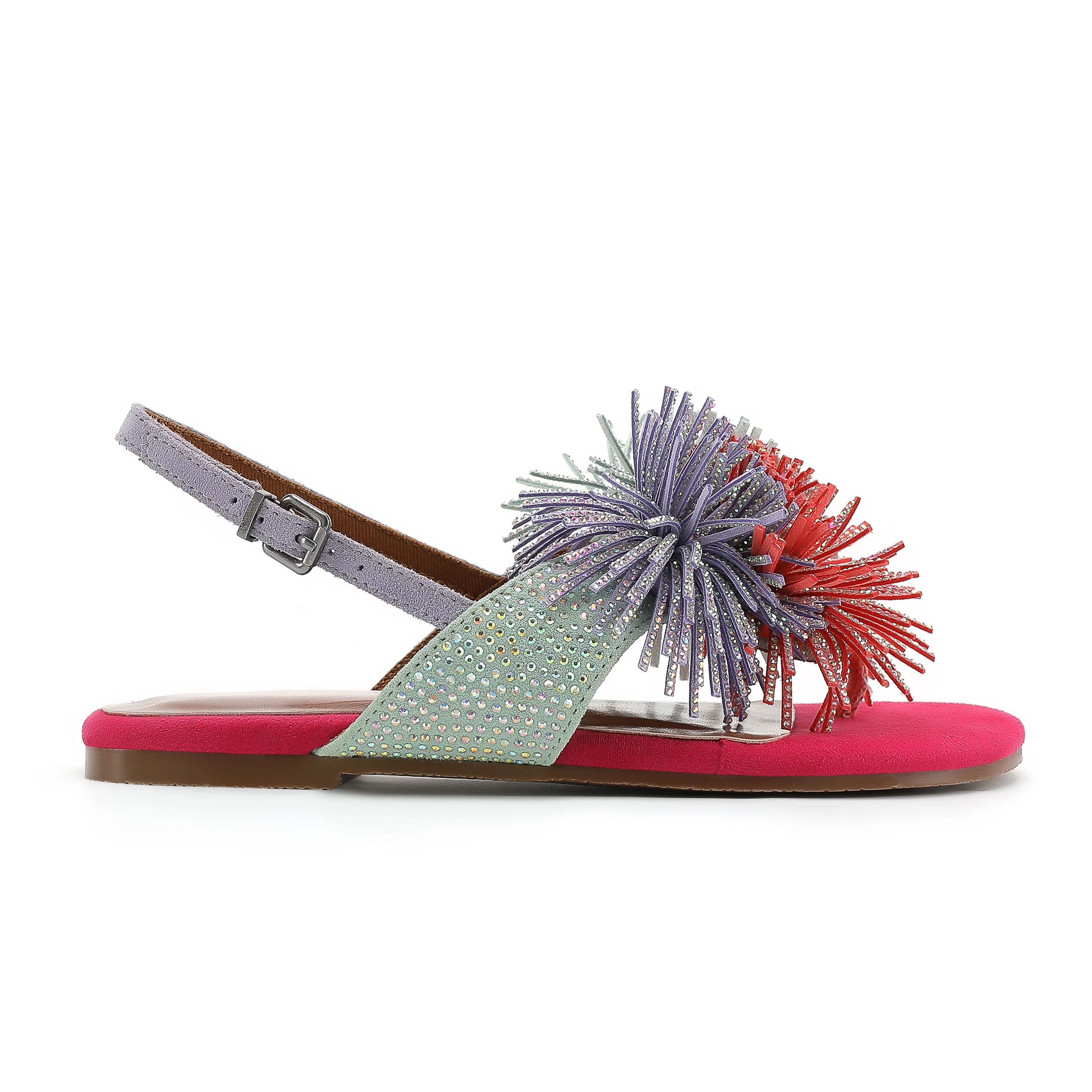 Mini Fringe Sandal - Little Kid Multi