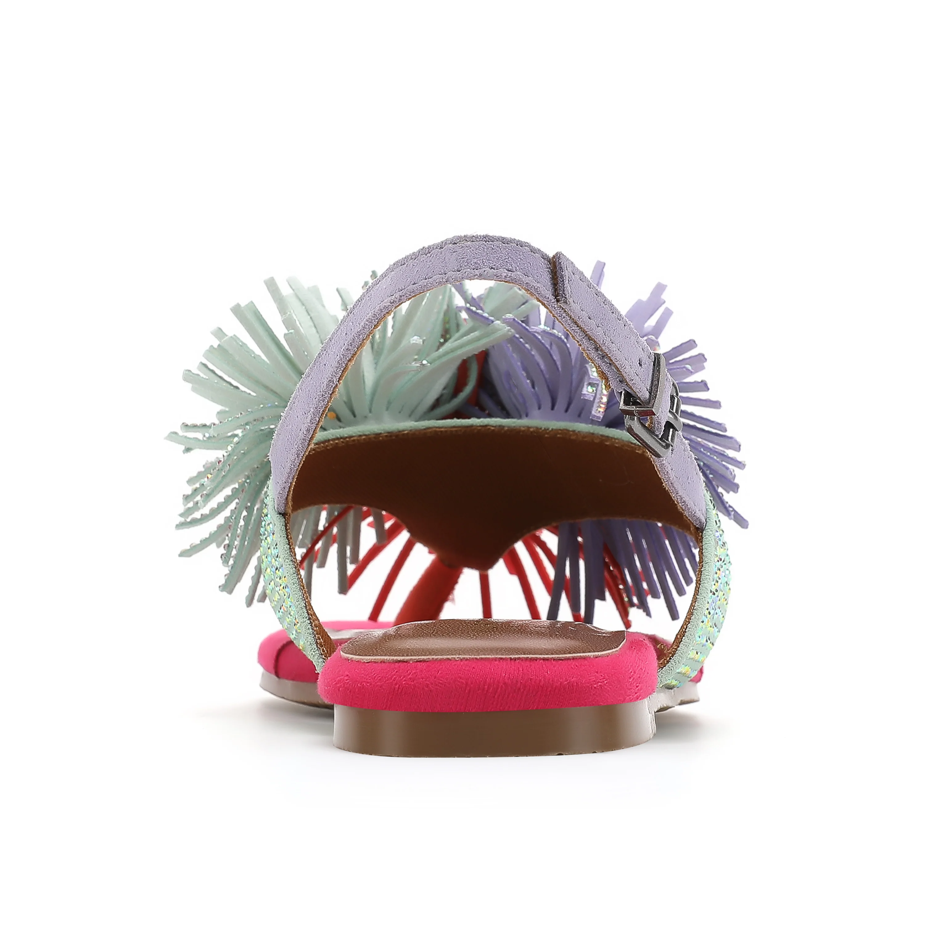 Mini Fringe Sandal - Little Kid Multi - Image 3