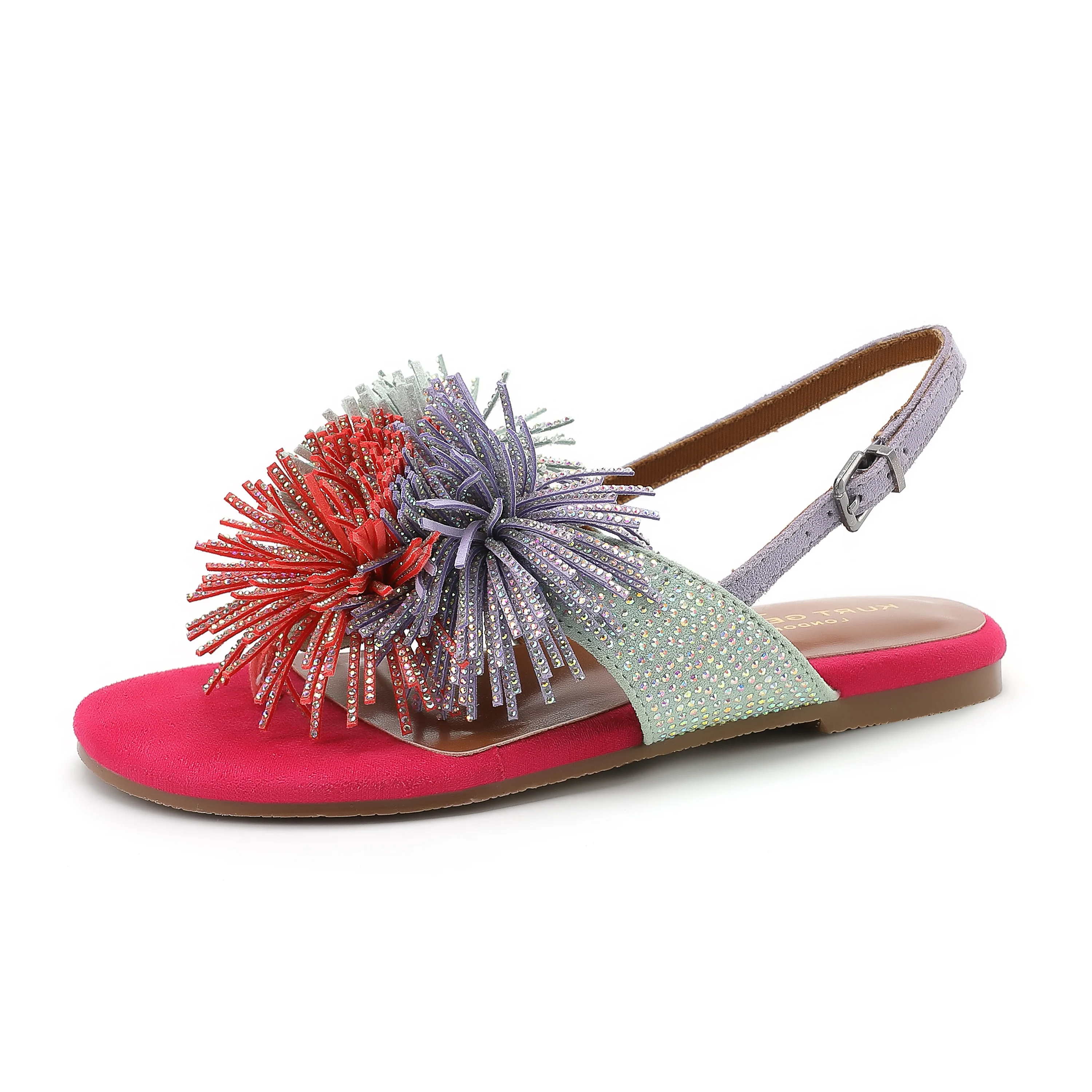 Mini Fringe Sandal - Little Kid Multi - Image 7