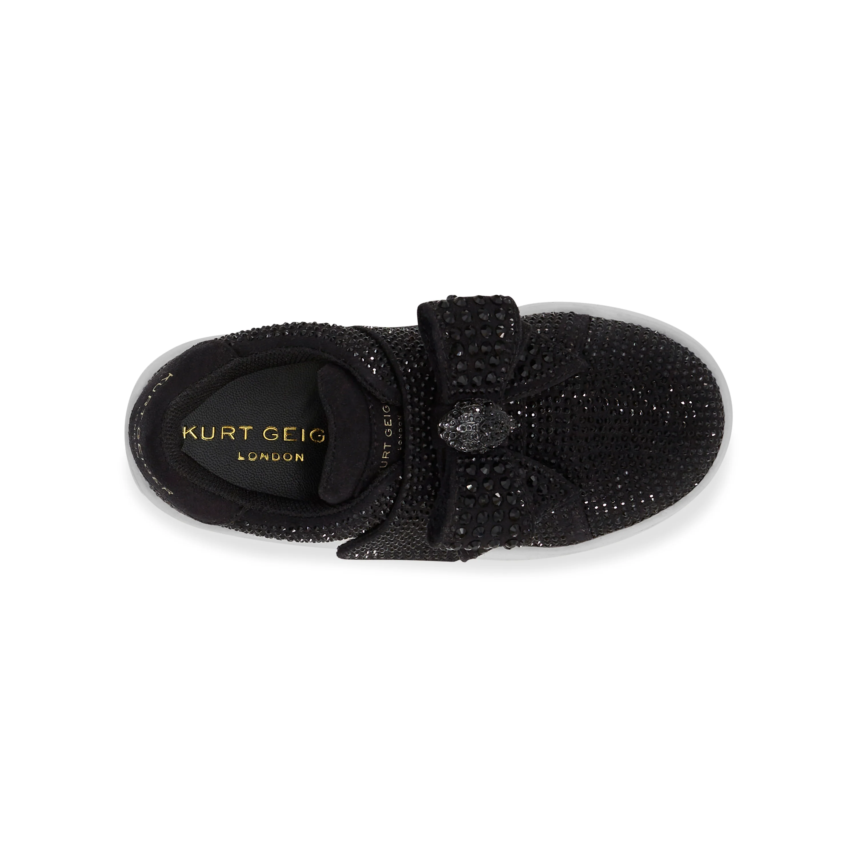 Mini Laney Bow Sneaker - Little Kid Black/White - Image 5