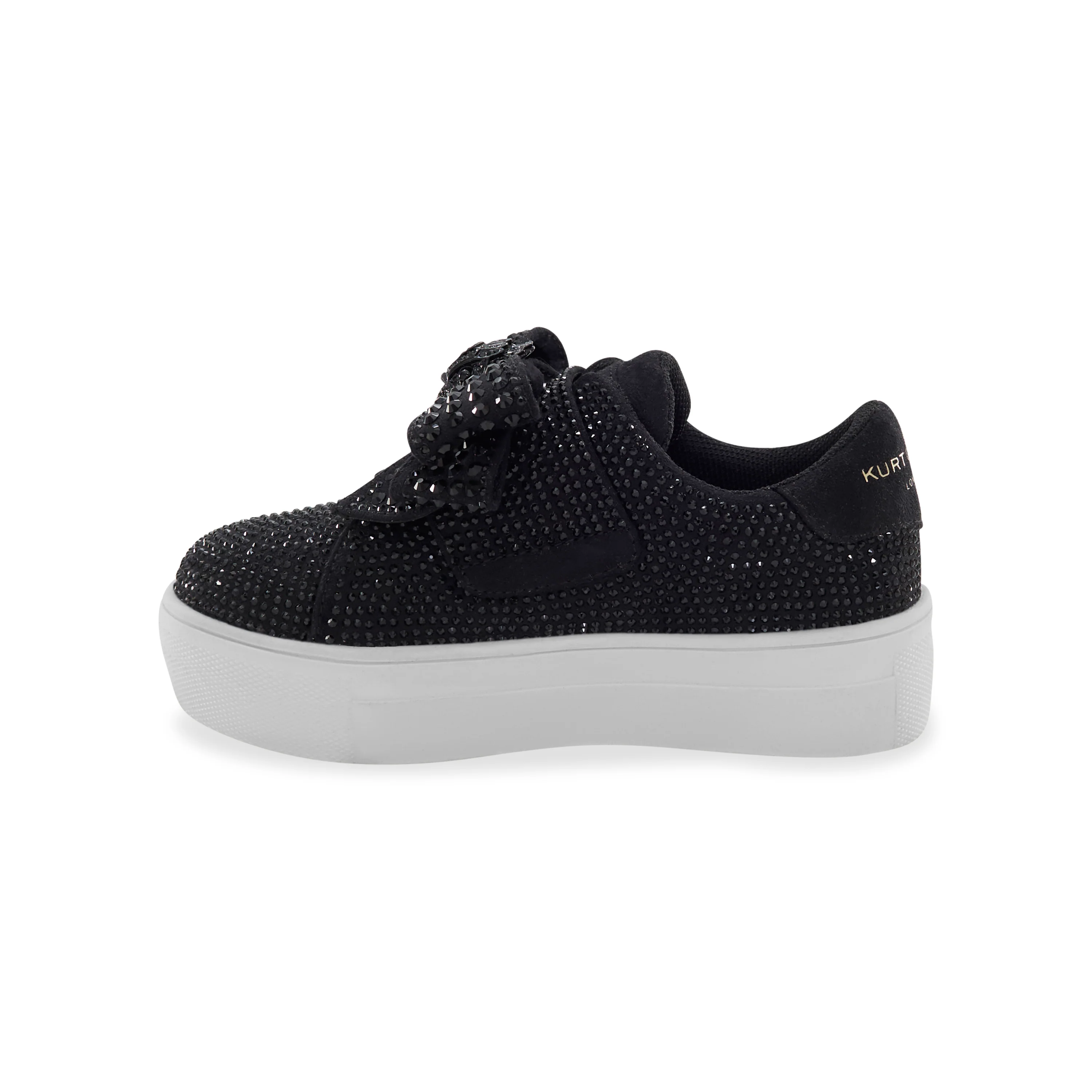 Mini Laney Bow Sneaker - Little Kid Black/White - Image 7