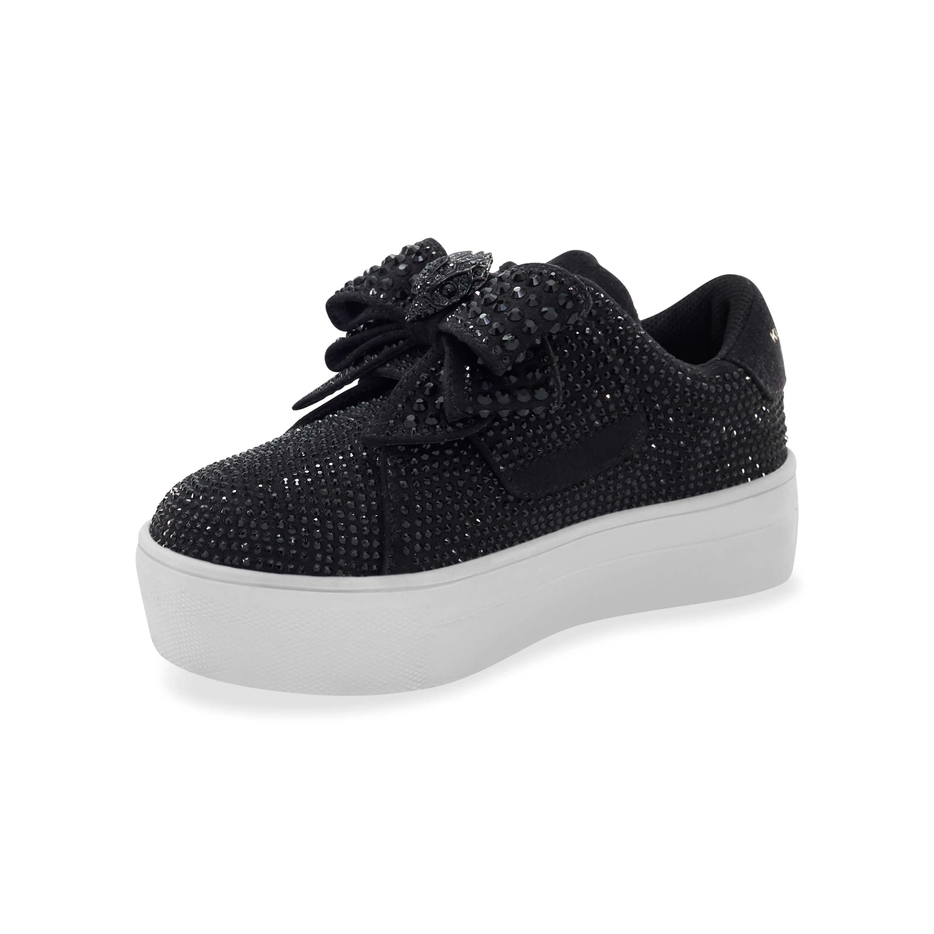 Mini Laney Bow Sneaker - Little Kid Black/White - Image 8