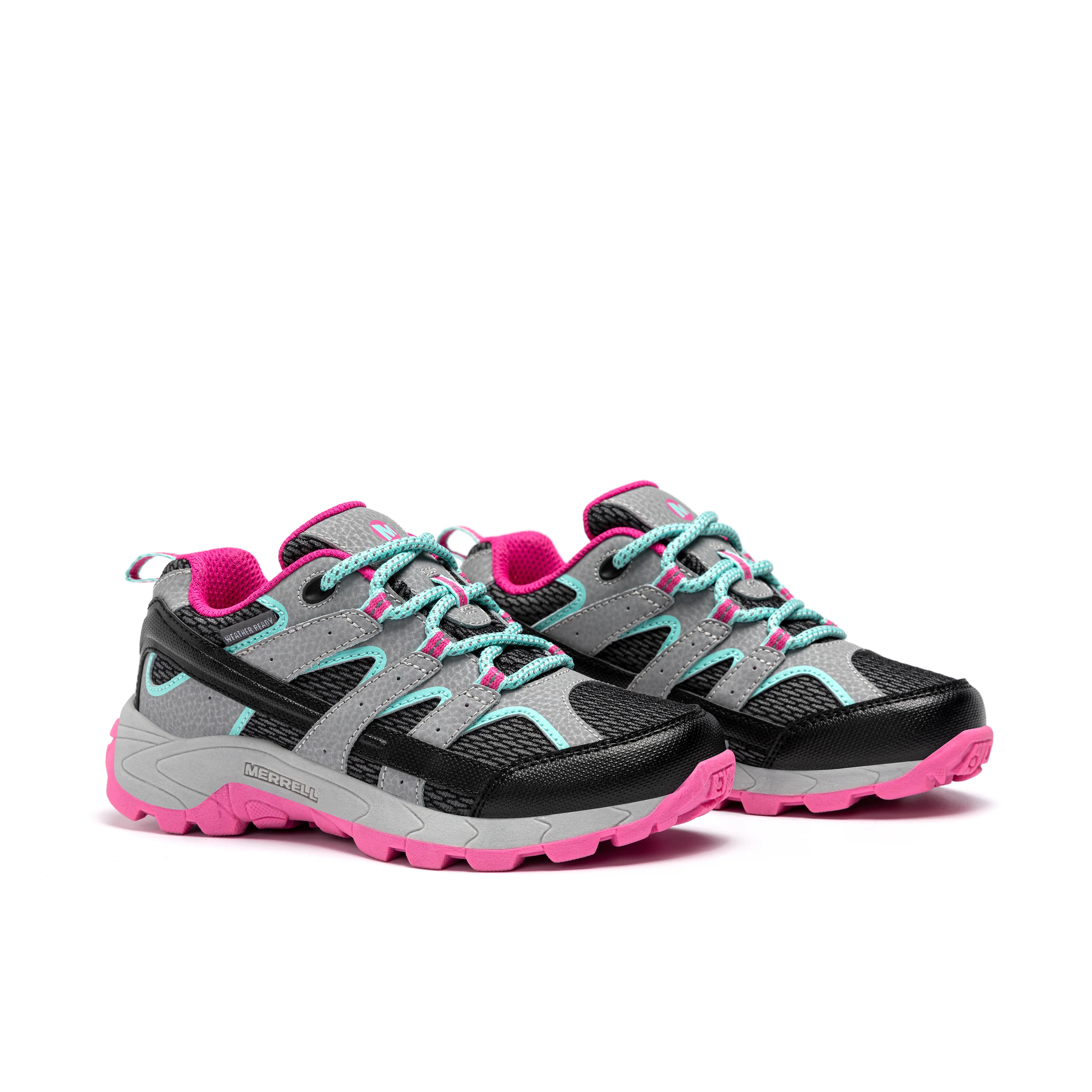 Moab KDZ Sneaker - Big Kid Grey/Pink - Image 6