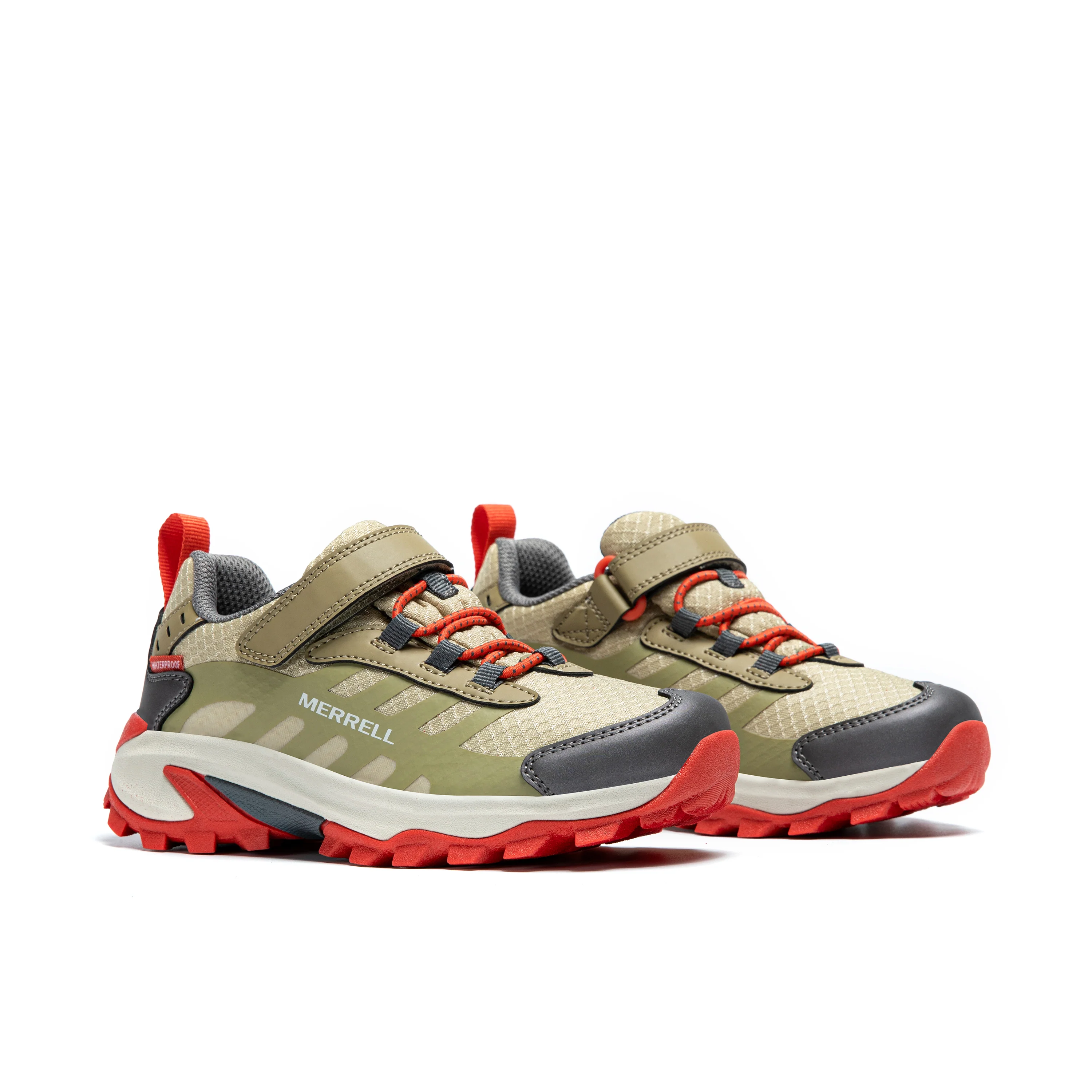 Moab Speed 2 Low A/C Waterproof Sneaker - Big Kid Coyote - Image 2
