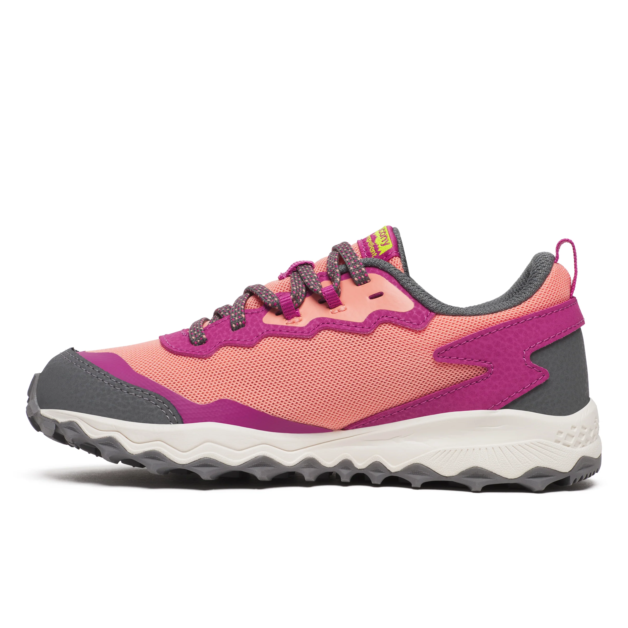 Peregrine KDZ Shield Sneaker - Big Kid Berry/Coral - Image 3
