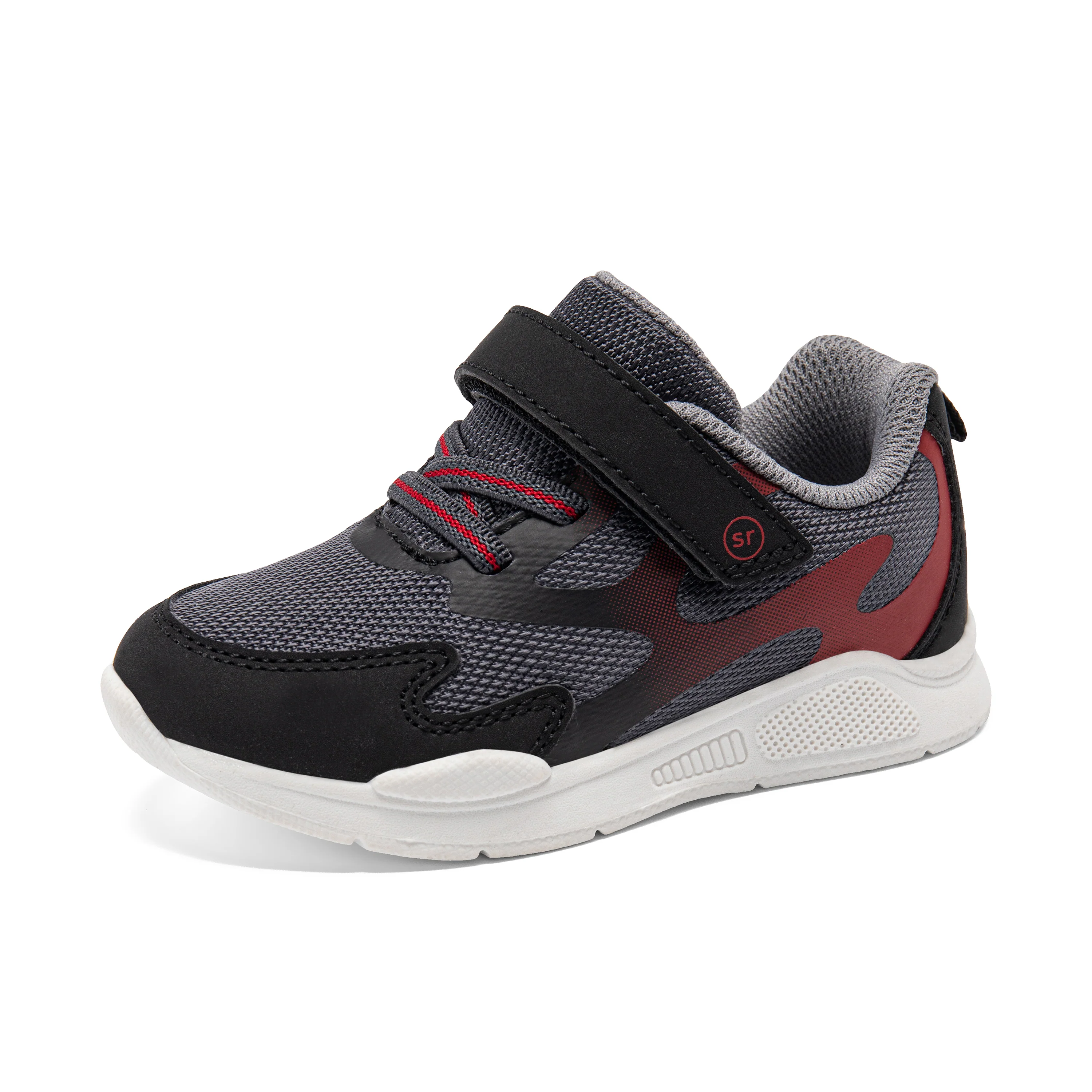 Ridley Sneaker - Little Kid Black/Red - Image 8