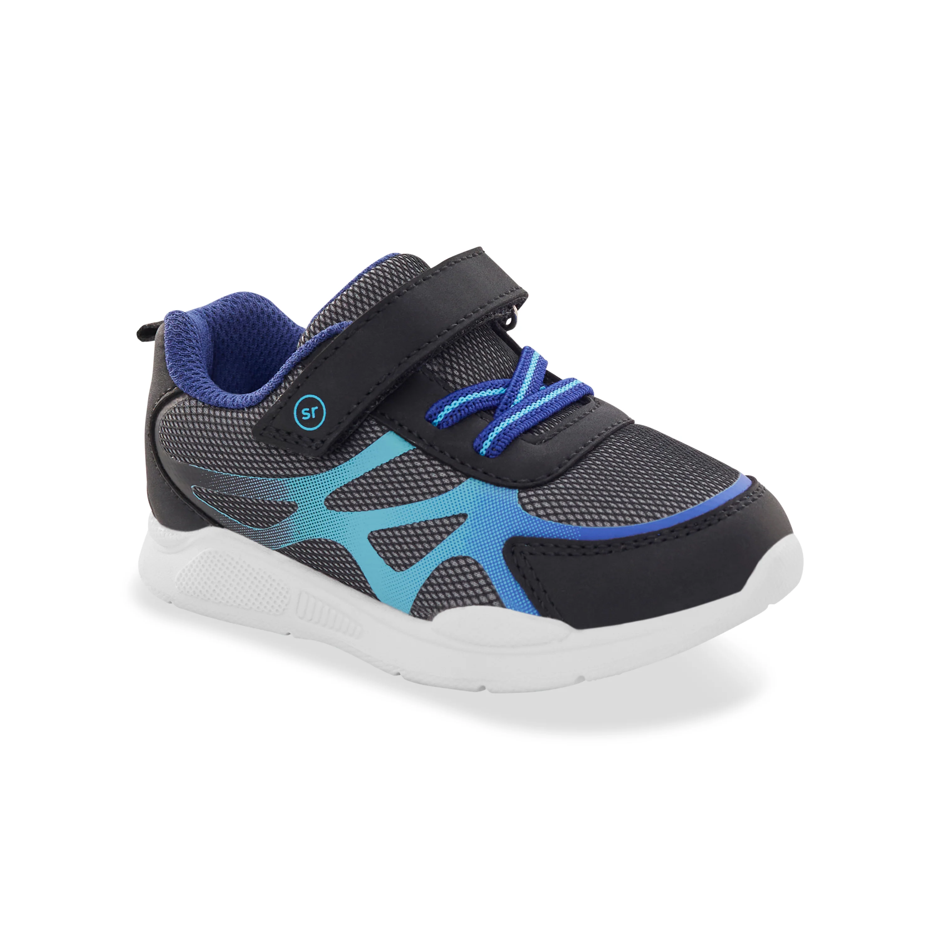 Ryne Sneaker - Little Kid Black/Blue - Image 2