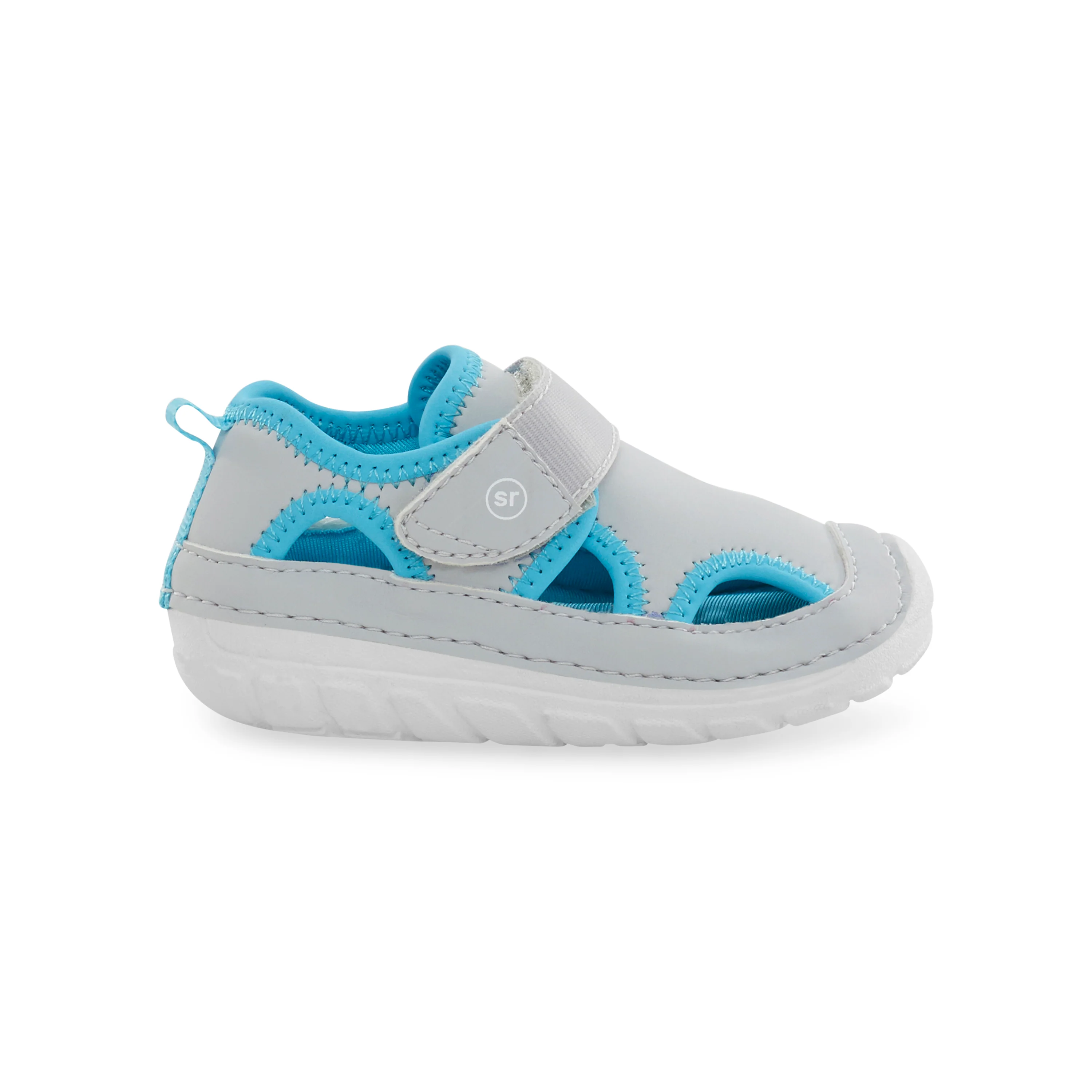Splash Sandal - Little Kid Grey/Blue - Image 10