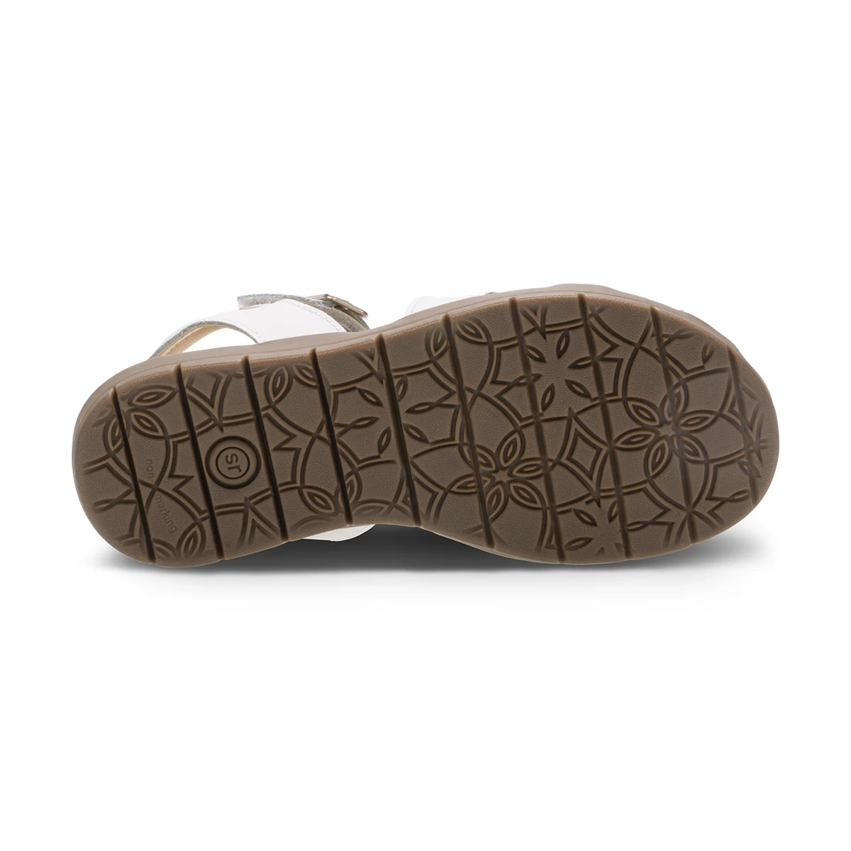 Summer Time Sandal - Big Kid White - Image 6